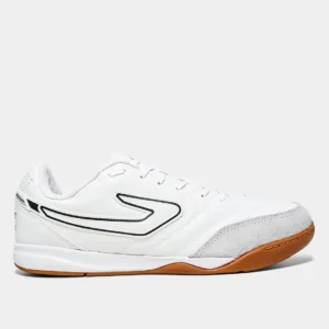 Chuteira Futsal Topper Maestro Club V Unissex - Branco+Preto