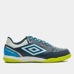 Chuteira Futsal Umbro X-Comfort Unissex - Marinho+Branco