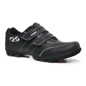 Sapatilha de Bike Ciclismo Bicicleta MTB Speed Tenis Biker Pedal Seguro Estilo Conforto - Preto